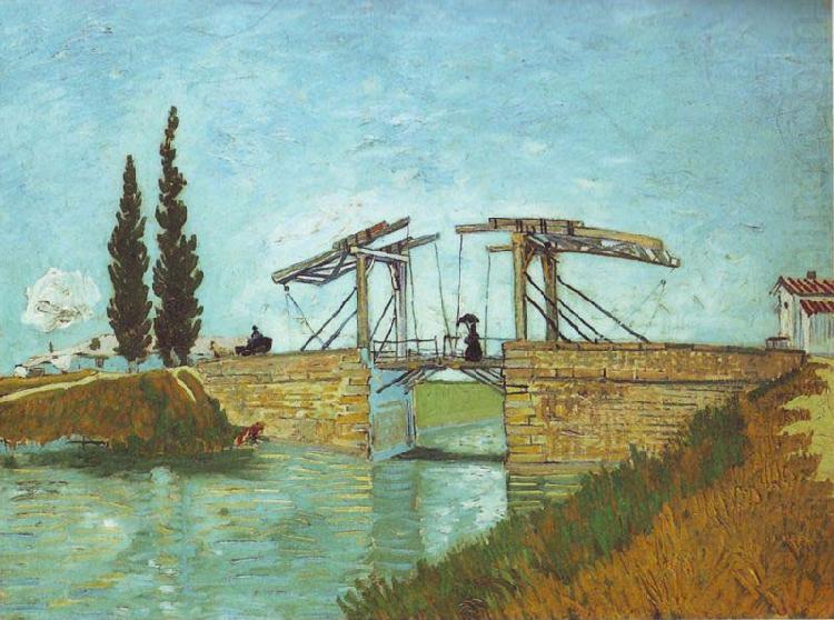 Vincent Van Gogh Bridge at Arles china oil painting image